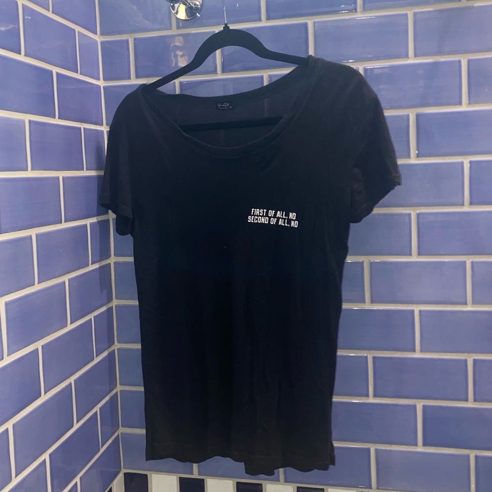 BRANDY MELVILLE “NO” tee